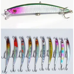 Señuelo minnow buceo – cebo duro 9 cm, 7,6 g para océano salado
