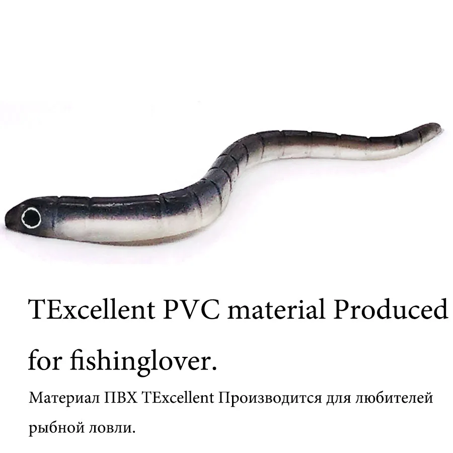 Wobbler para plantilla de señuelo de pesca, 12 Uds., 9mm, lombriz de tierra, Swimbait, cebo Artificial de silicona suave, Kit de accesorios para aparejos de pesca, lubina - imagen 3