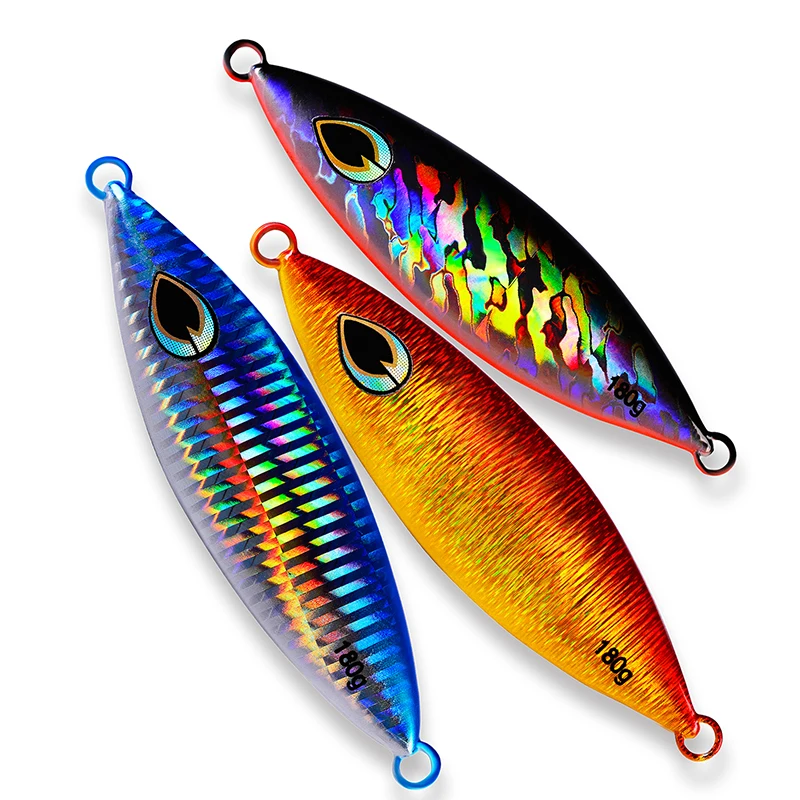 PROBEROS-señuelo de pesca Jigging, Lure180G/11,5 CM, plantilla de Metal, 6 unidades - imagen 3