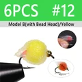6PCS B Yellow