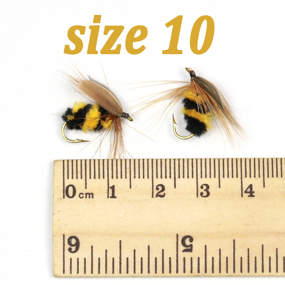 Wifreo-Cebo Artificial para pesca, anzuelo de insectos, Mosca, trucha, 10 piezas. ° 10 - imagen 2