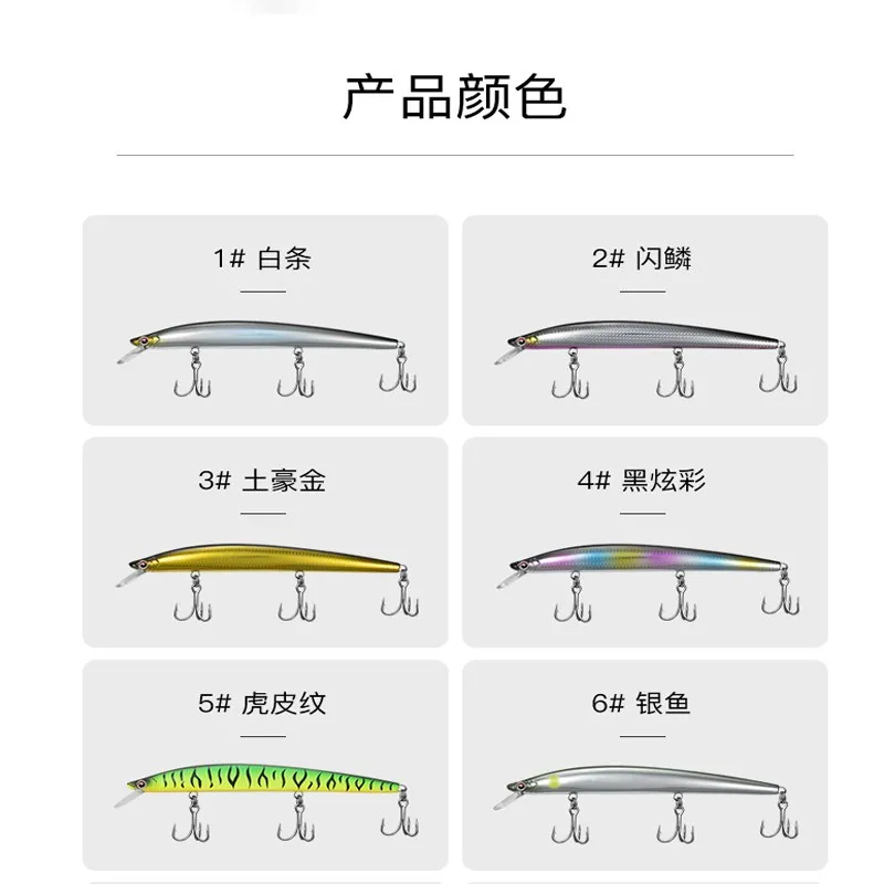 Cebo duro Artificial Wobbler Shad, anzuelo de pesca Overlord Meal B90S/B120S, Lure9g/14,5g de tiro largo, hundimiento lento Isca, novedad - imagen 5