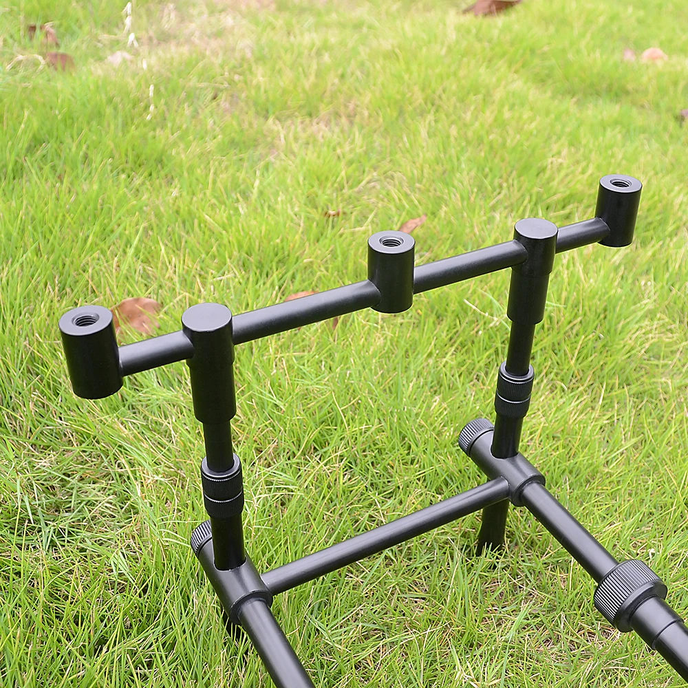 Soporte para caña de pescar de carpa Hirisi para 3 cañas de pescar soporte para caña de pescar Buzz Bar RP140 accesorios de pesca - imagen 3