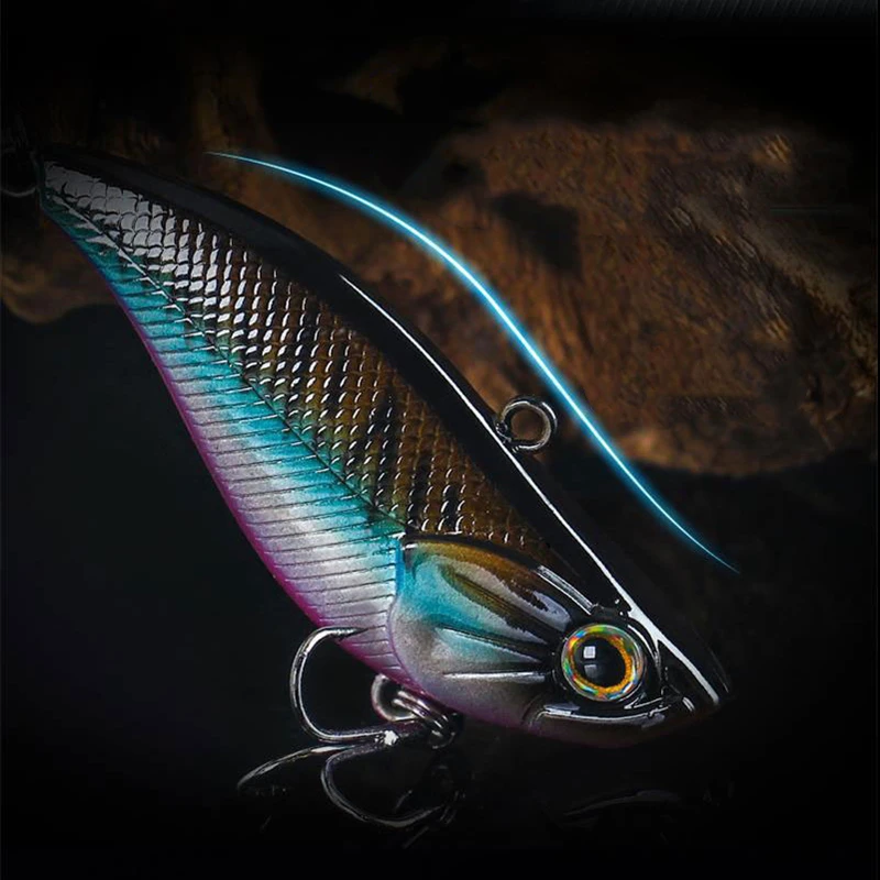 Señuelo de pesca de Metal VIB, cebo duro con vibración, cuchara, Crankbait, Wobbler, aparejos ViB, 1 ud. - imagen 2