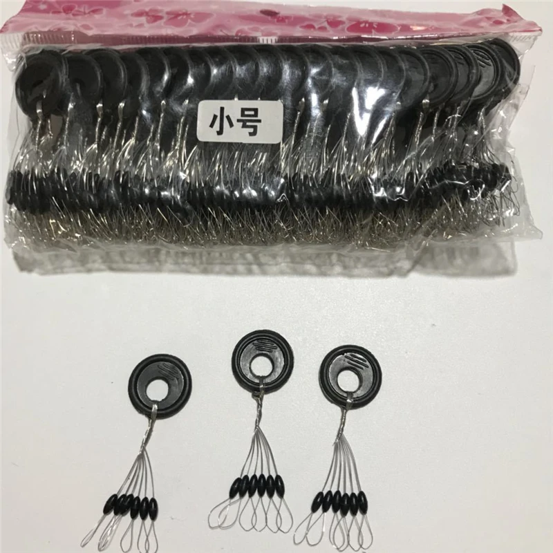 Tapón de goma de alta calidad para Pesca, bolas espaciales para carpa marina, flotador de Pesca con mosca, accesorios Bobber, cebo giratorio, 3000 unidades, 500 grupos - imagen 2