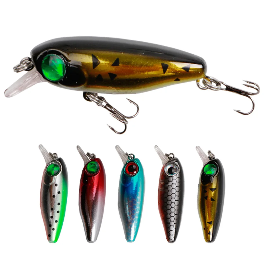 Mini Mino Flotante Wobbler Topwater para Black Bass - imagen 3