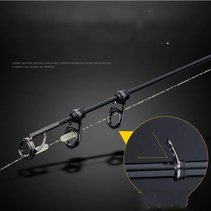 Caña de pescar telescópica, aparejo de Pesca súper duro, Olta de mano, doble uso, 3,6 m, 4,5 m, 5,4 m, 6,3 m, 3 #5 # - imagen 3