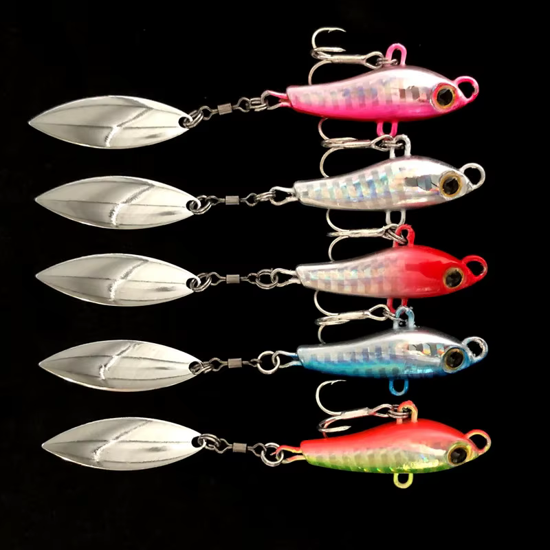 Spinner Metal VIB – Cuchara giratoria Vibración 10-35g - imagen 5
