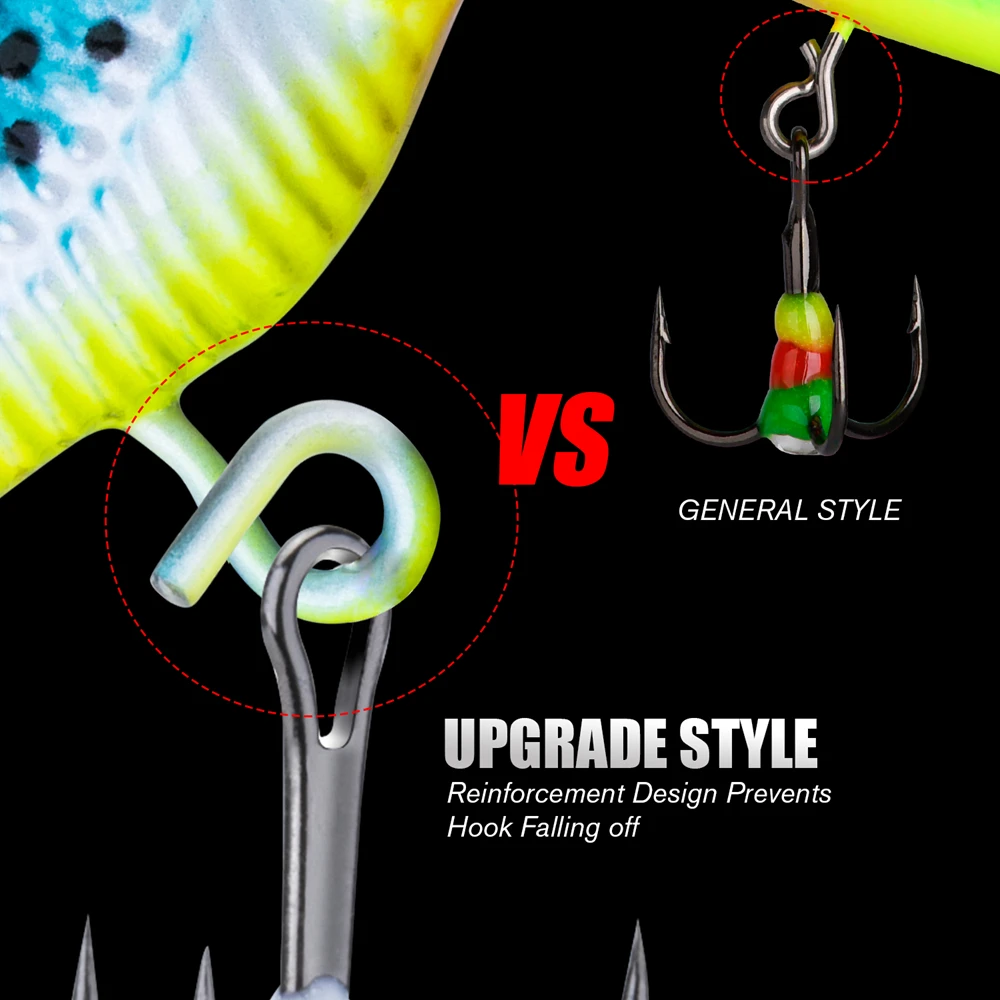 Goture-señuelo de pesca de invierno, cebo Artificial duro, Wobblers, plantilla de equilibrio, para Lucio, Walleye, 79mm, 17g, 1 unidad - imagen 4