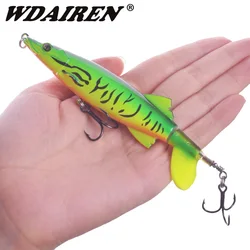 WDAIREN señuelo artificial con cola giratoria para pesca