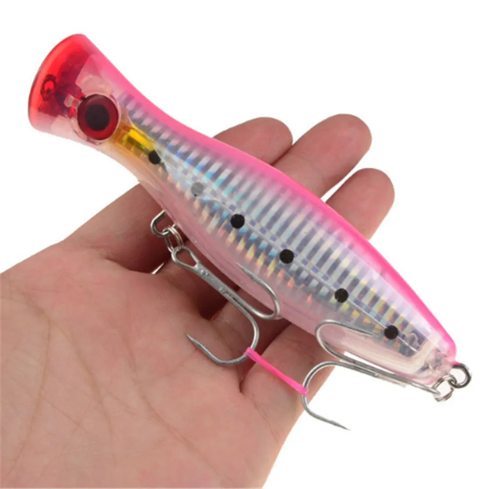 Señuelo Popper 12,5 cm 41g – Crankbait tiro largo para carpa y lucio - imagen 3