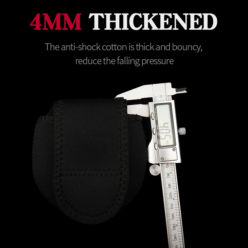 WALK FISH-bolsa para carrete de pesca portátil, funda protectora impermeable para carrete giratorio, Baitcasting, tambor, bolsa de almacenamiento - imagen 4