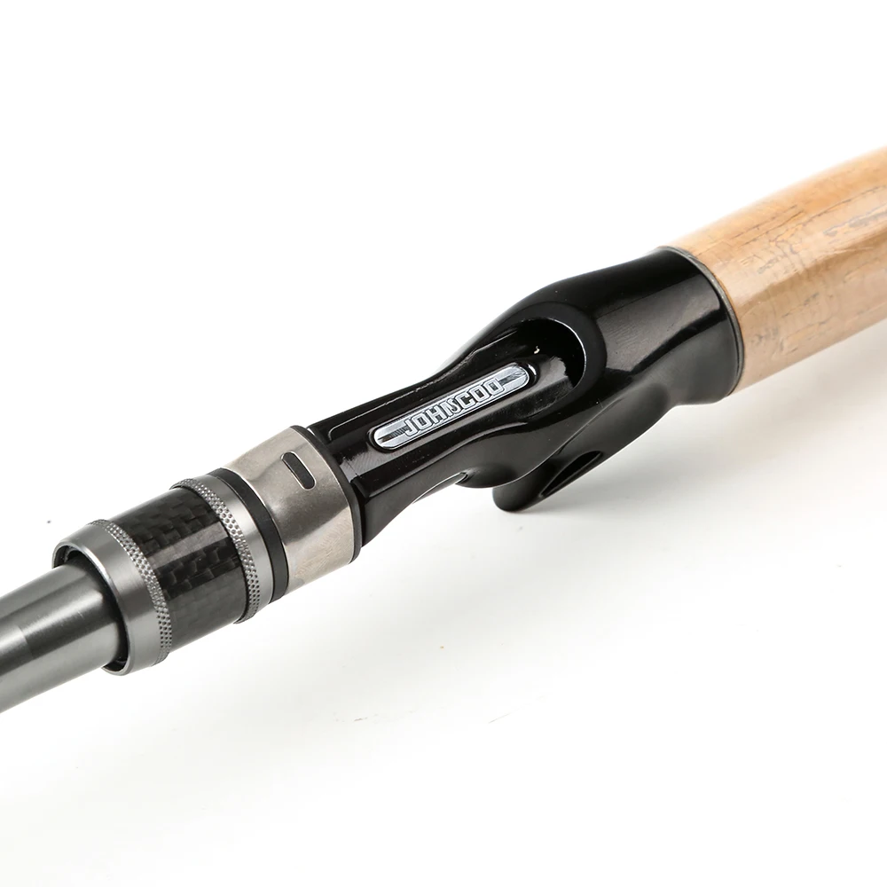 JOHNCOO-caña de pescar de alta calidad, caña de pescar con 4 secciones, versión de fundición, 5-25g, 2,1 m, 2,4 m, 2,7 m, 3,0 m - imagen 4