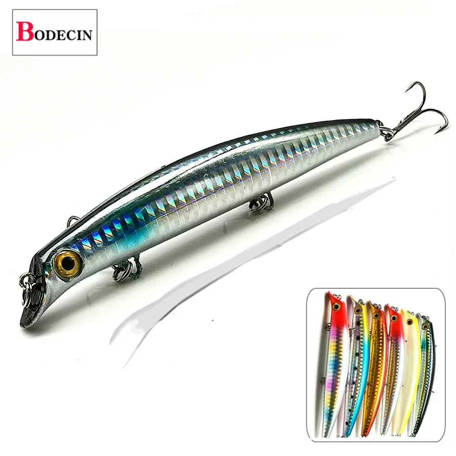 Crankbait flotante Isca Poper, 1 piezas, cebo duro/láser/grande/Artificial para señuelo de pesca/aparejos/Wobbler para curricán, Swimbait Sea - imagen 2