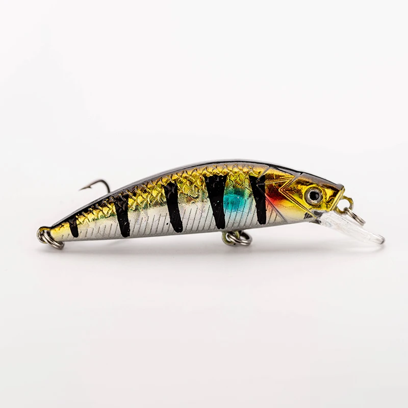 Señuelo de pesca que se hunde, Minnow, 55mm, 6g, Mini cebos de trucha, Wobbler pequeño, Crankbait, aparejos de invierno de Japón, 1 piezas - imagen 2