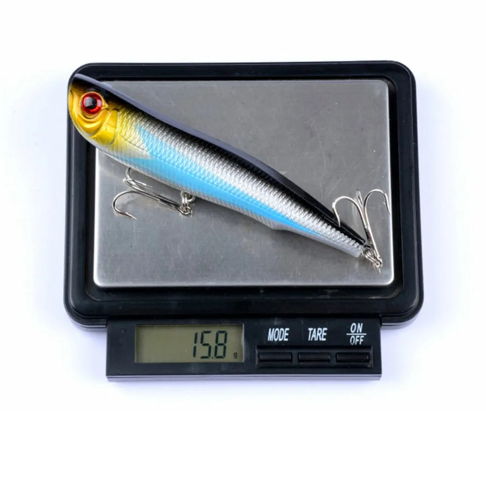Señuelo para Pesca con lápiz flotante, 10,5 cm, 15,8g, Isca, cebo duro de plástico Artificial para Lucio, Swimbait, aparejos de Pesca, 1 Uds. - imagen 3