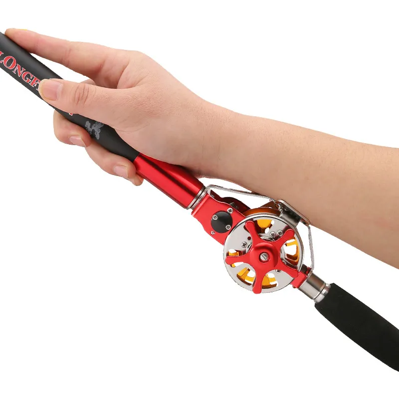 Caña hueca De doble uso De 4,5 m-9,0 m, poste De Pesca superduro, posicionamiento De Taiwán, Secciones cortas, Olta De mano - imagen 3