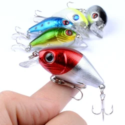 POETRYYI-Kit de Señuelos de Pesca, 1 unids/lote, cebo de manivela de plástico de 7,1g/5,5 cm, Wobblers, Crankbait, aparejos de lubina, Spinners para pesca