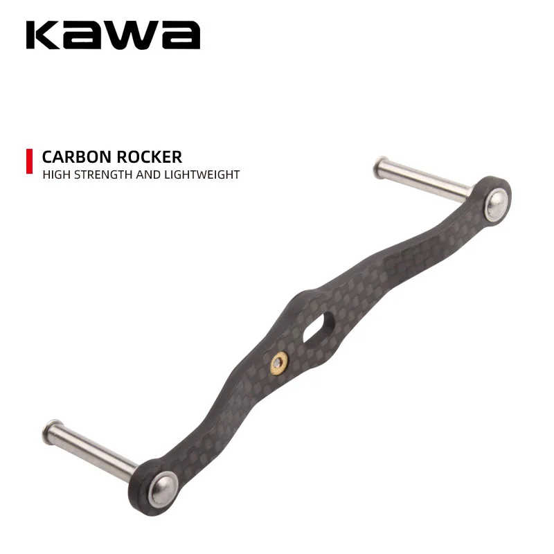 KAWA-mango de fibra de carbono para carrete de pesca, accesorio basculante, tamaño de agujero 8x5/7x4mm, longitud de 105mm, adecuado para carrete D/S - imagen 2