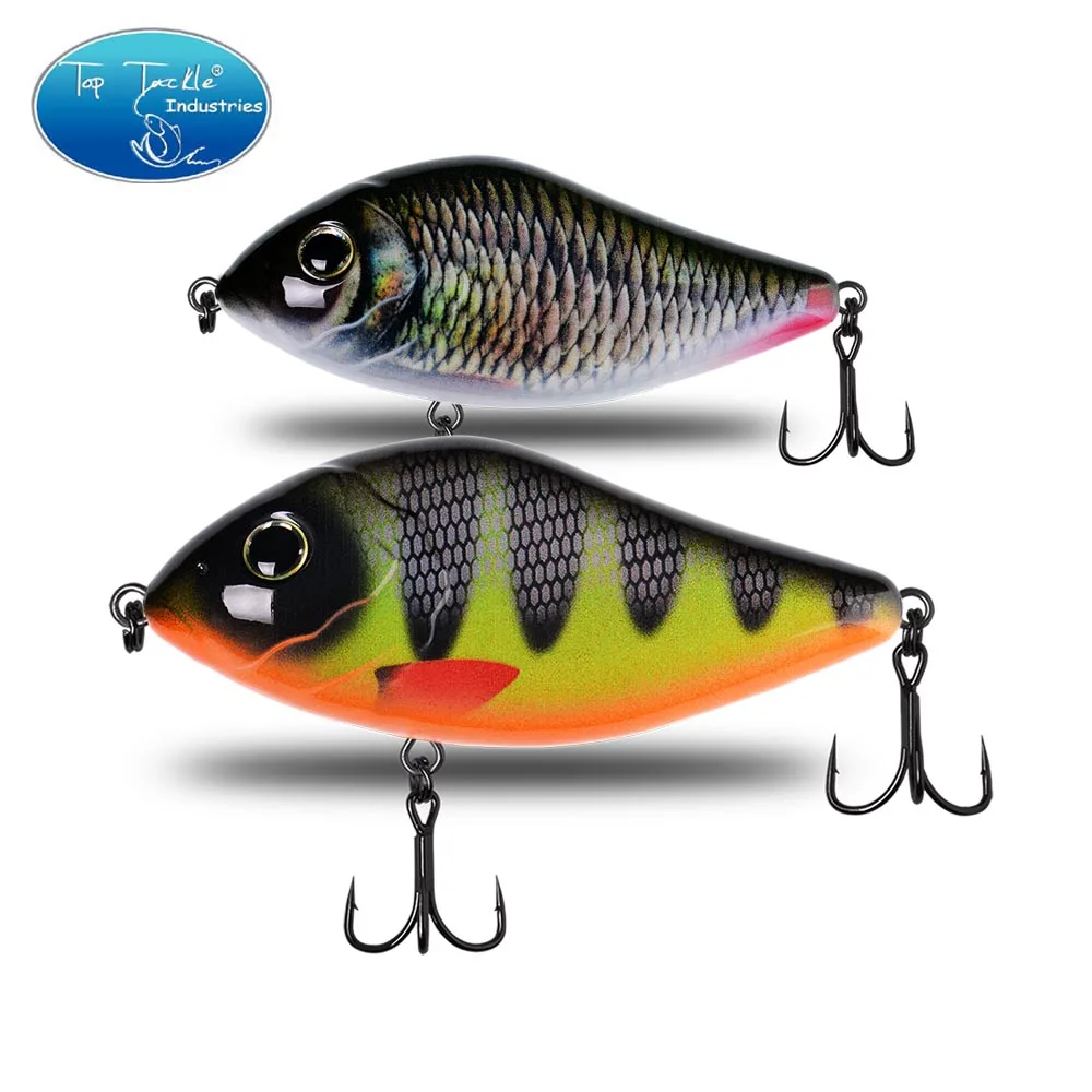 Señuelo de Pesca con cebo de hundimiento bajo, 70mm, 80mm, 90mm, para Lucio, Pesca, lubina, nuevo aparejo caliente, anzuelos de calidad almiñosa - imagen 3