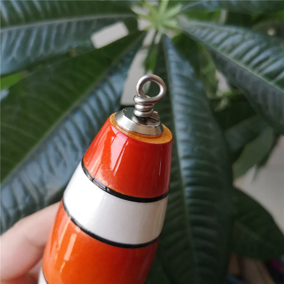 Señuelo de madera para pesca popper Topwater, cebos de pesca hechos a mano, Spitter GT, superficie Popping, swimbait duradero, 1 ud. - imagen 5