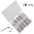 100pcs silver