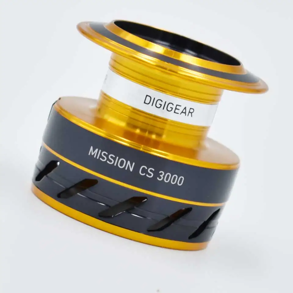 DAIWA-carrete de pesca MISSION CS 2021-2000, nuevo tamaño, carrete de aluminio mecanizado ABS, 2KG-6KG, potencia 3 + 1BB, 4000 - imagen 3