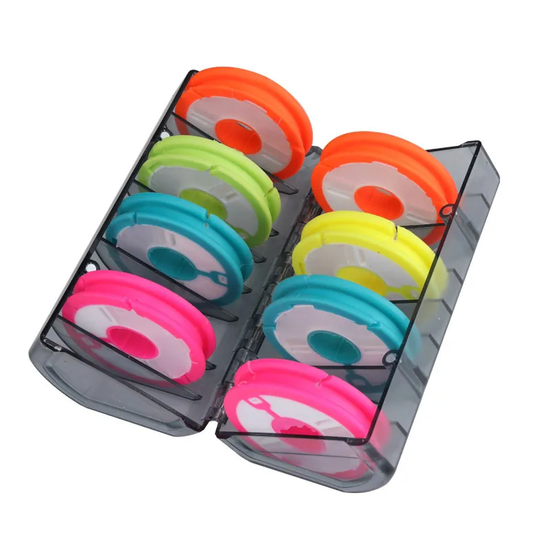 Caja de línea principal de pesca de arcoíris, tablero de bobinado, bobina de silicona de 4-16 ejes, accesorios de pesca, caja de herramientas, suministros de aparejos de pesca - imagen 4