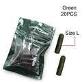 20PCS green size L