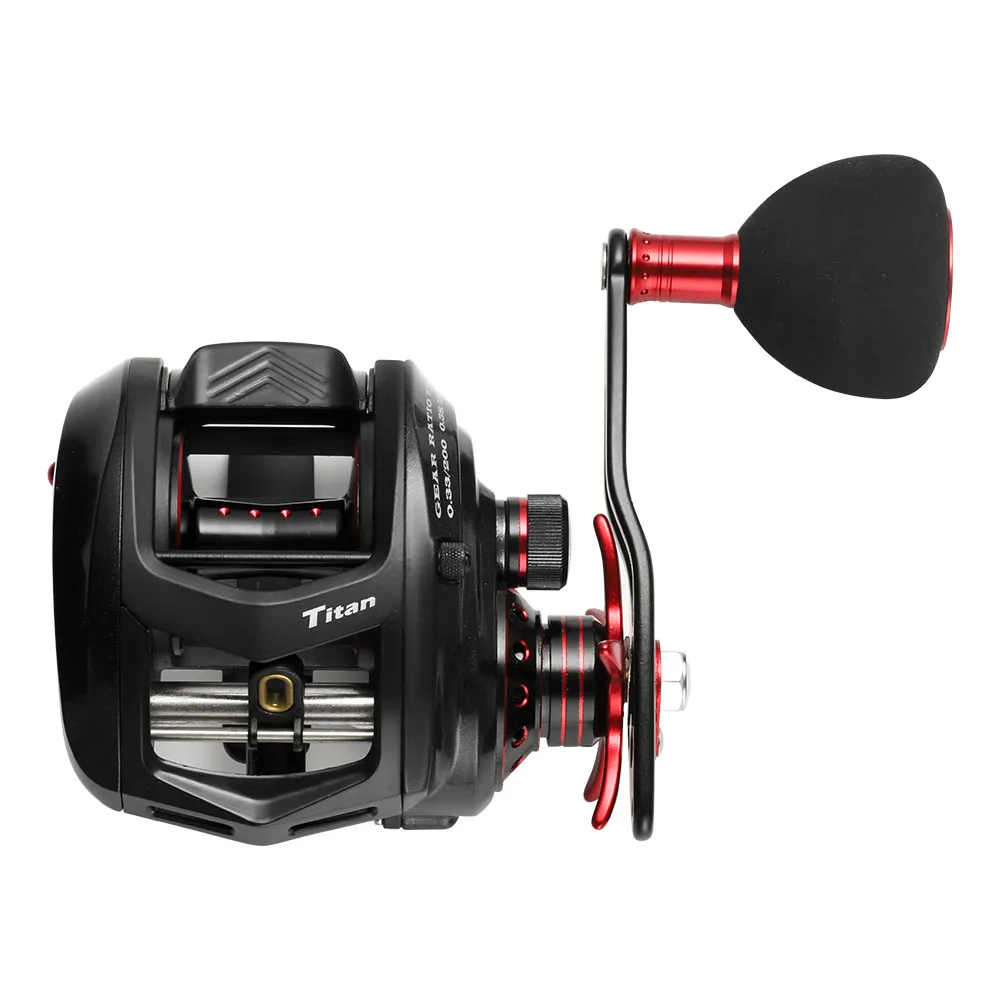 Carrete Johnco MT200 Baitcasting Alta Potencia Jigging - imagen 2