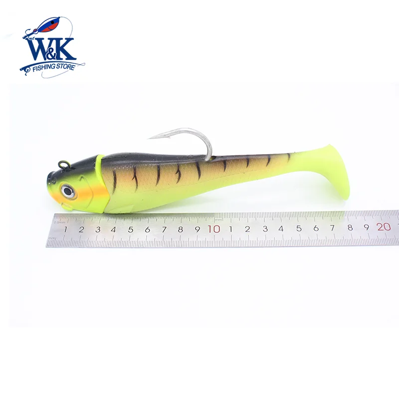 Bañador de 300g para pesca de atún, corriente rápida, aparejo de señuelo suave de aguas profundas, anzuelos grandes JIG, señuelo de pesca en barco - imagen 3