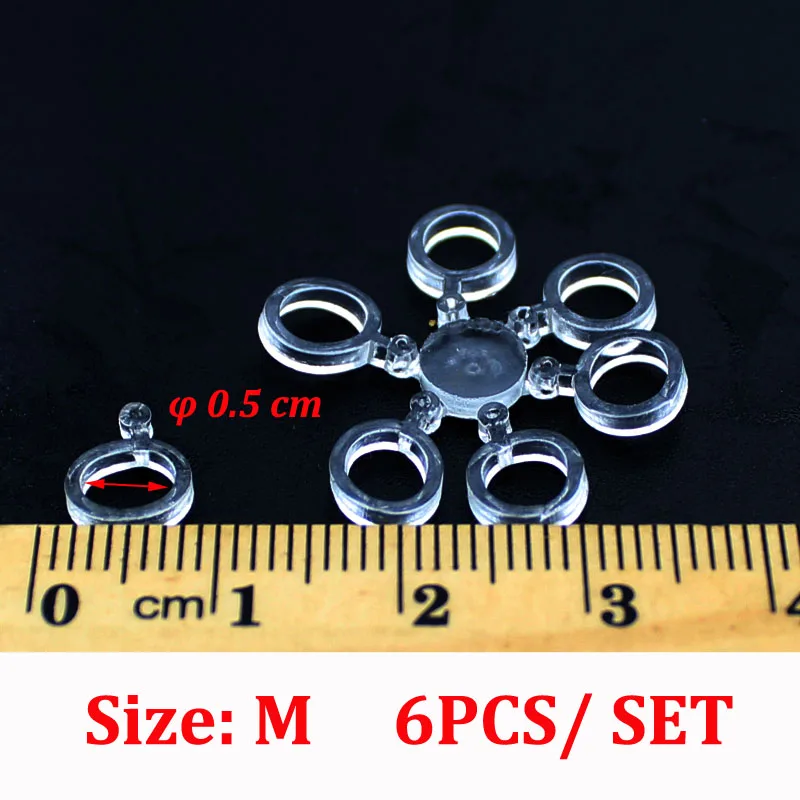 120 Uds. Banda de cebo de pellets, banda de cebo de goma, accesorios de pesca de carpa, bandas elásticas, anillos para cebo, Boilies, aparejos de soporte - imagen 5