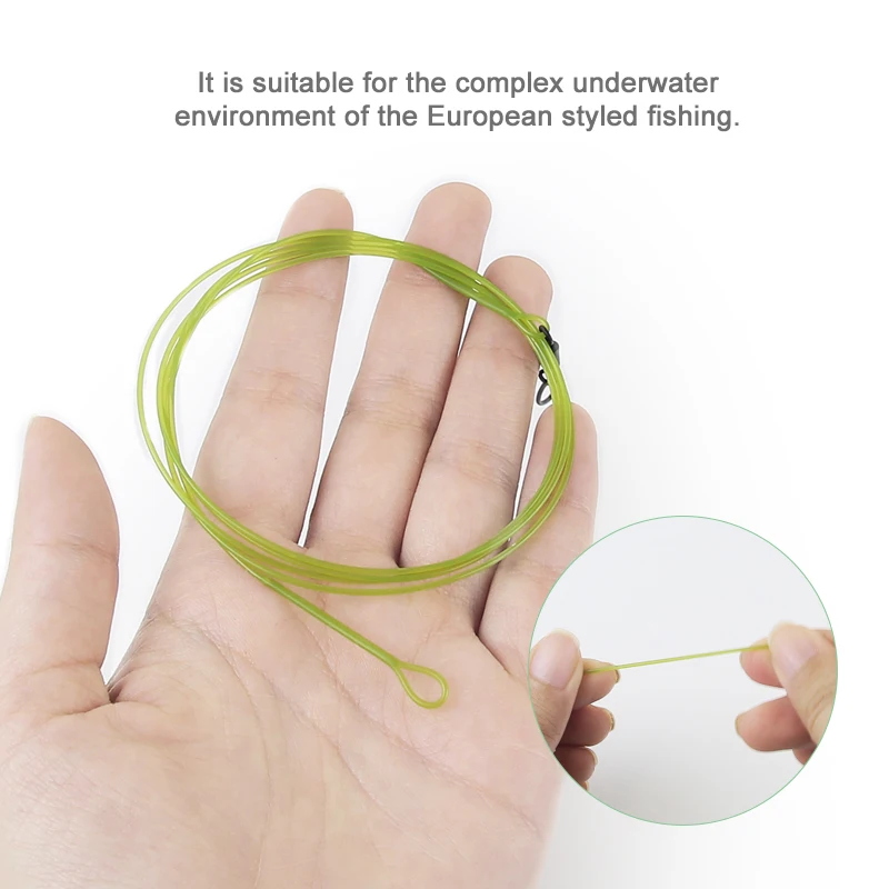 Mosodo-Línea de plomo para pesca de carpa, hilo de pesca de nailon Mono de 1M 30lb con Spinner, cambio rápido, núcleo de plomo giratorio, gancho de enlace - imagen 5