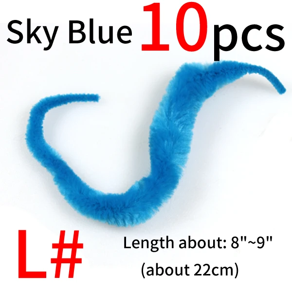 10pcs  sky blue