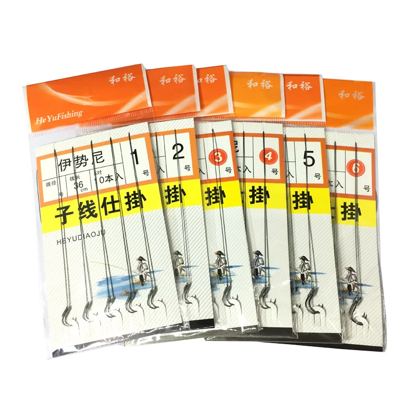 Anzuelo de Pesca doble atado subhilo, producto terminado, traje de púas, Isonidou anzuelo de Pesca, anzuelo de carpa antibobinado - imagen 4