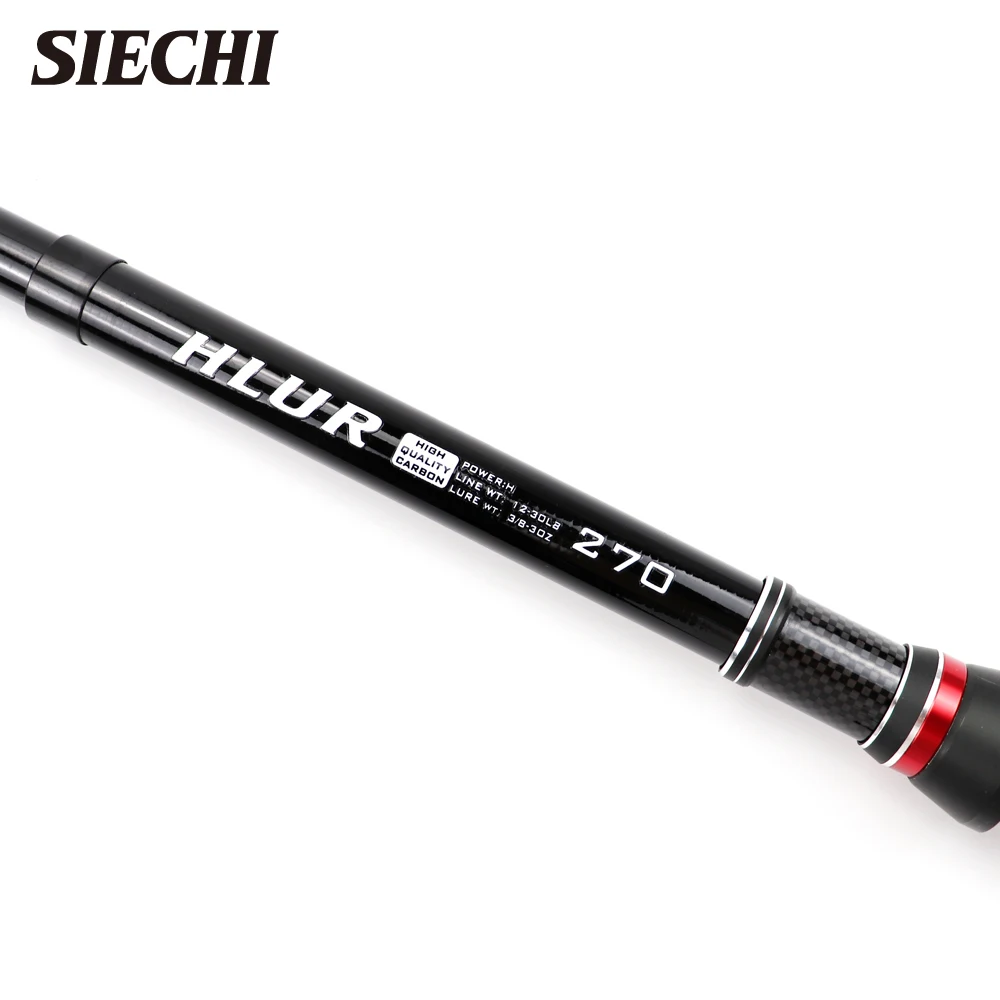 SIECHI-caña de pescar con mosca, accesorio telescópico de carbono, portátil, ultraligera, superdura, ultracorta, para pesca en el mar - imagen 2