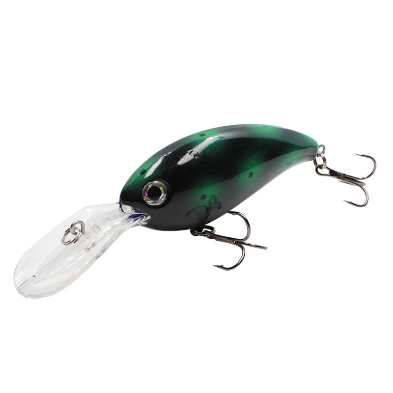 Señuelo de Pesca de manivela, Wobblers, 10cm, 14g, Crankbait Isca, cebo Artificial, ojo 3D, Lucio, Jerkbait, aparejos de Pesca de pececillos, 1 ud. - imagen 2