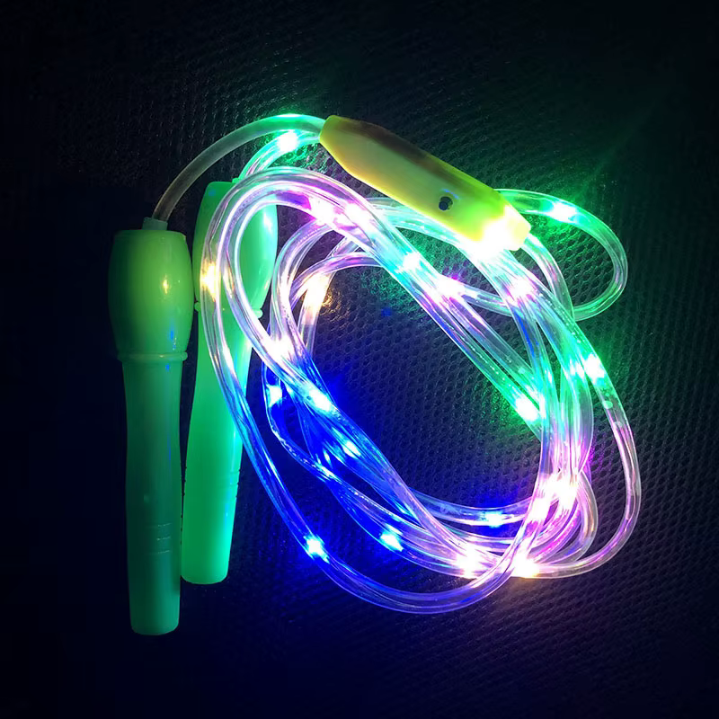 Cuerda LED en uso nocturno