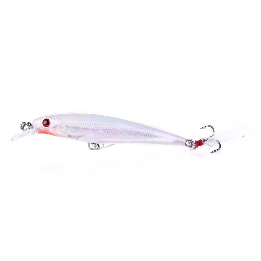 Señuelo de Pesca de MiNuo láser, 9CM, 8G, anzuelos de Pesca, aparejos Wobbler, manivela, cebo duro Artificial, aparejos de Pesca Swimbait, 1 ud. - imagen 4
