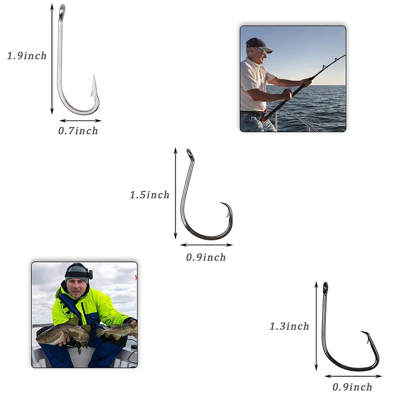 Señuelo de pesca de Surf, accesorios para pesca, incluye 28g-112g, plomo de pirámide, gancho circular, plomo de alambre, aparejo de juego grande, aparejos de fundición, 46 Uds. - imagen 3