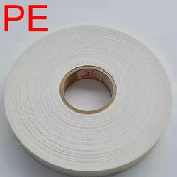 Cinta PE 0,1 mm de espesor 20 mm de ancho 150 metros de largo un rollo color blanco