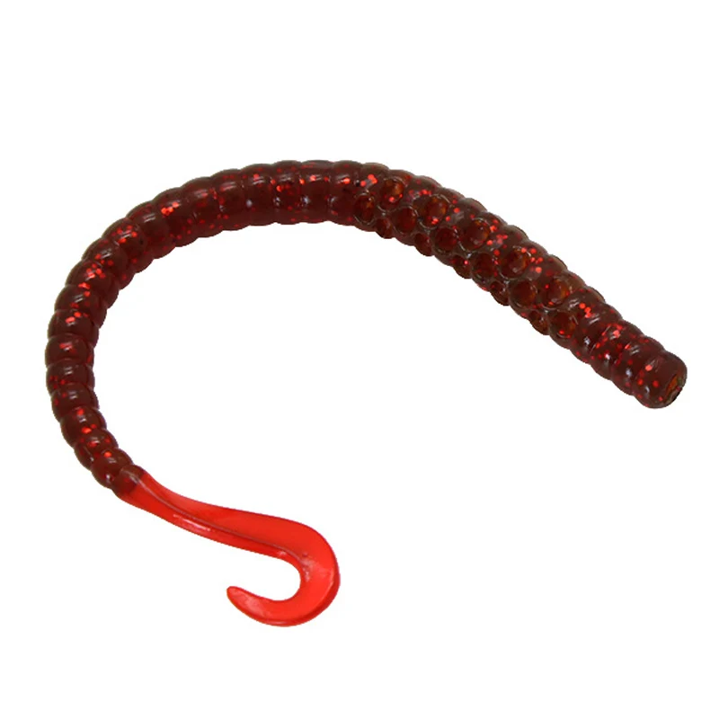 POETRYYI-SEÑUELOS blandos de gusano, cebos de plástico para pesca de lubina Artificial, Lucio, pececillo, Swimbait, Jigging, 15cm, 5g, 1 lote - imagen 5