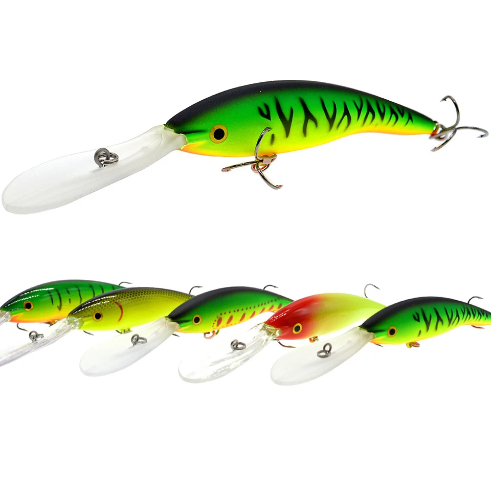 Señuelo de Pesca flotante Minnow, 1 pieza, 135MM, 14G, Crankbait, cebos artificiales Wobbler, aparejos de Pesca - imagen 3