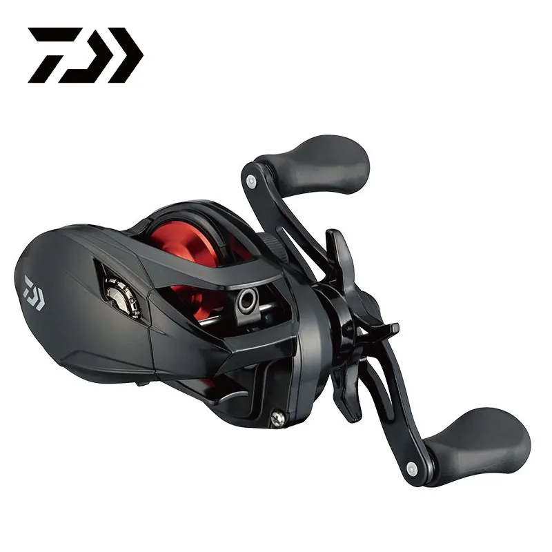 Carrete de pesca Baitcasting Original 2021 DAIWA PR100 100L, sistema de freno MAGFORCE, carrete de perfil bajo, aparejos de pesca Saltawater - imagen 3