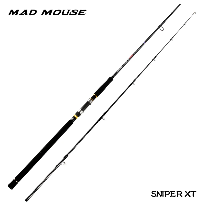 Mad Mouse-caña de pescar de carbono para agua salada, piezas completas de Fuji, para jigging, Océano, 2,9 m, 96MH/H, pe 1-5, nuevo