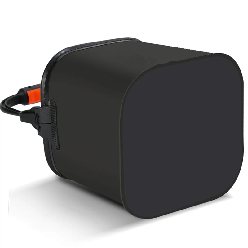 Caja de cubo de pesca plegable, contenedor de almacenamiento con asa EVA nvironmental para pesca, acampada, bolsa de almacenamiento de aparejos al aire libre - imagen 5