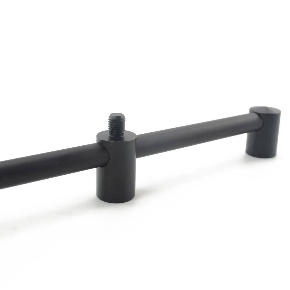 Soporte de aluminio para caña de pescar, 1 unidad, barras de zumbido para 3 cañas de pescar, aparejos de pesca - imagen 3