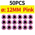 50pcs 12MM Pink