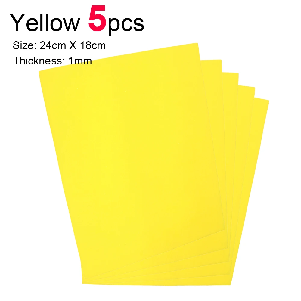 Yellow  5pcs