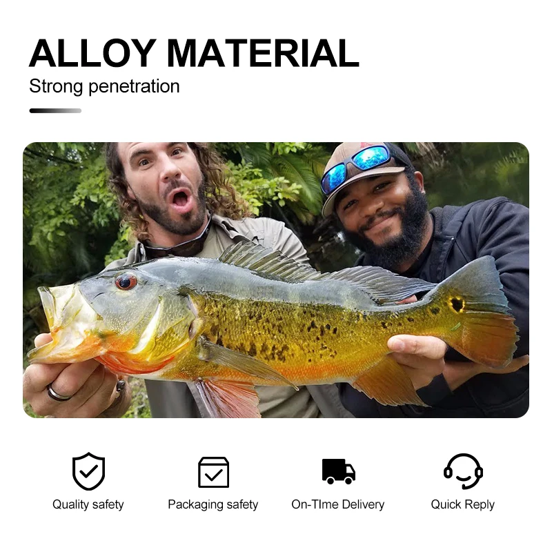 KESFISHING-anzuelo con cabeza de anzuelo de bala de calidad, 5 uds., 2,5g, 3,5g, 5g, 7g, 10g, 14g, 18g-3 Uds., anzuelos de pesca con cabeza hundida para señuelo suave - imagen 4